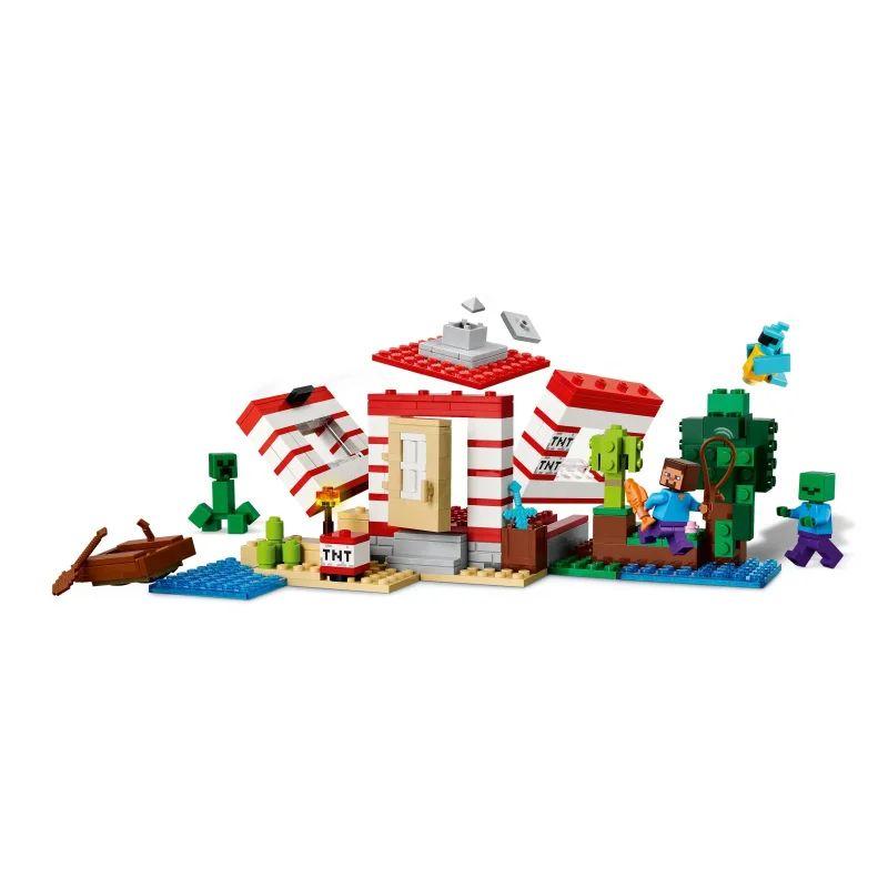 LEGO Minecraft Das TNT Dschungelhaus