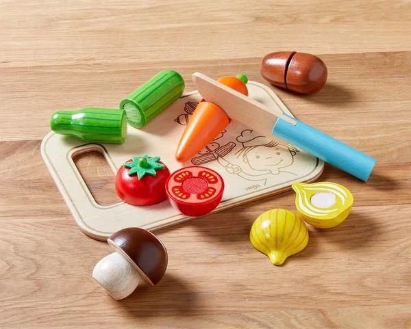 Creative Play - Gemüse-Set mit Brettchen & Messer