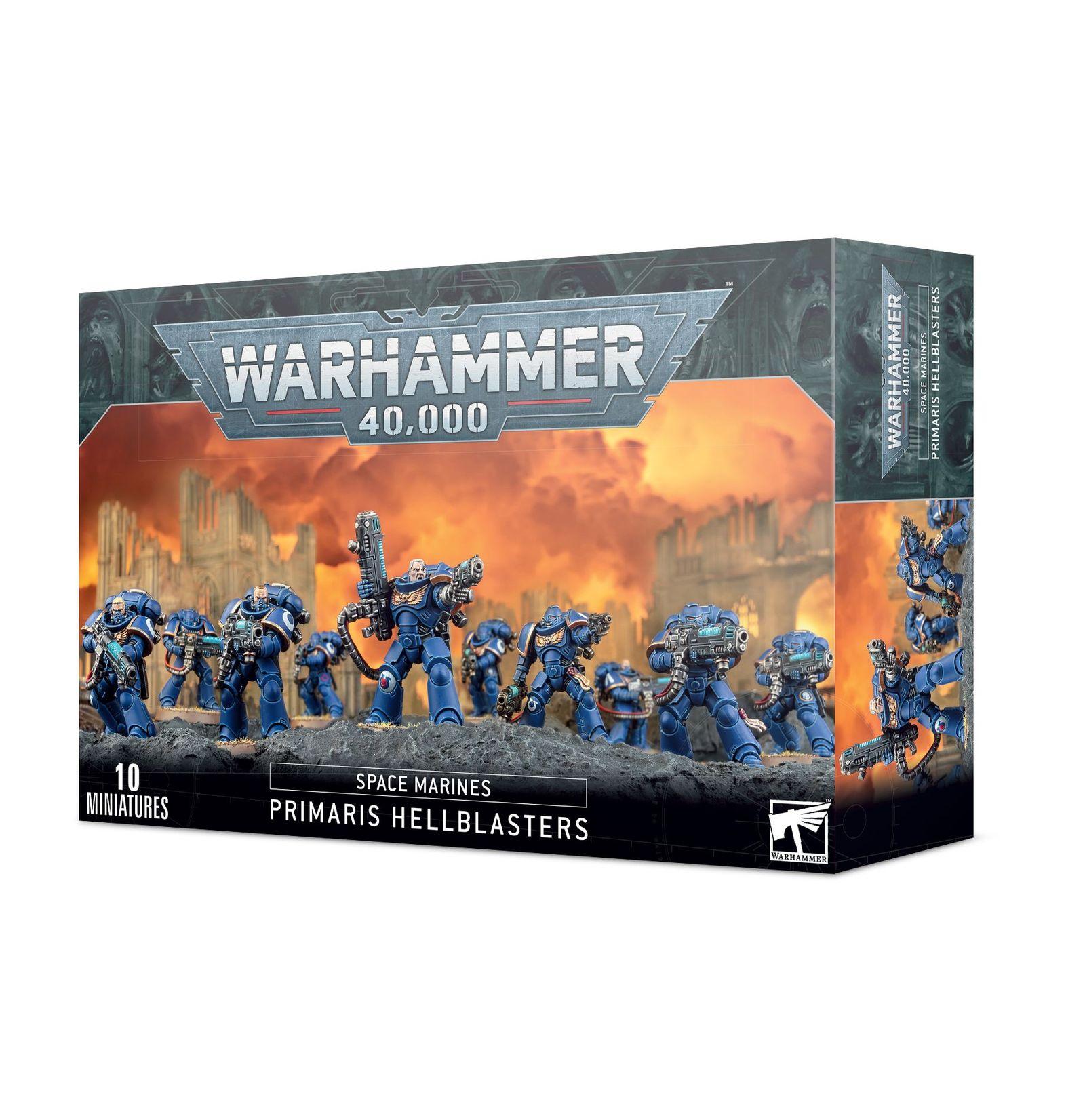 Space Marines Primaris Hellblasters *B-Ware*