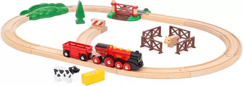 BRIO World Rote Lola Bauernhof Zugset BRIO World Rote Lola Bauernhof Zugset