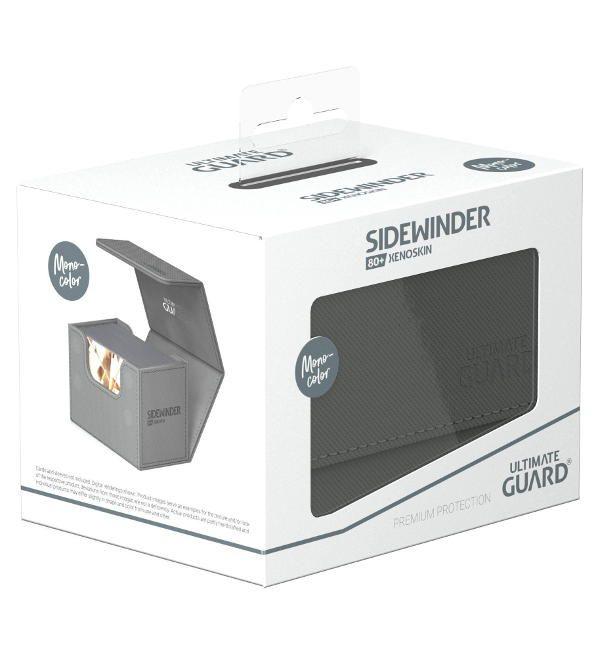 Ultimate Guard Sidewinder 80+ XenoSkin Monocolor Grey