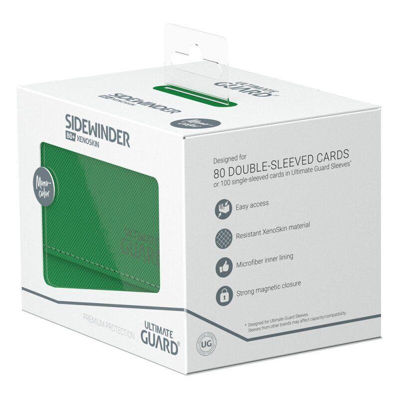 Ultimate Guard Sidewinder 80+ XenoSkin Monocolor Green