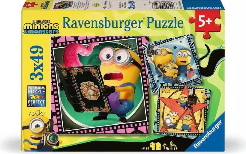 Kinderpuzzle 3x49 Teile - Minions 3