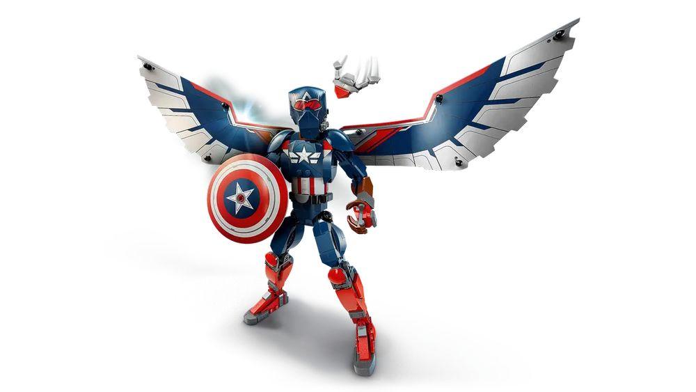 LEGO Marvel Super Heroes New Captain America Construction Figure
