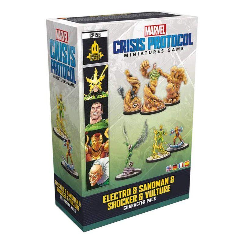Marvel: Crisis Protocol - Electro, Sandman, Shocker & Vulture