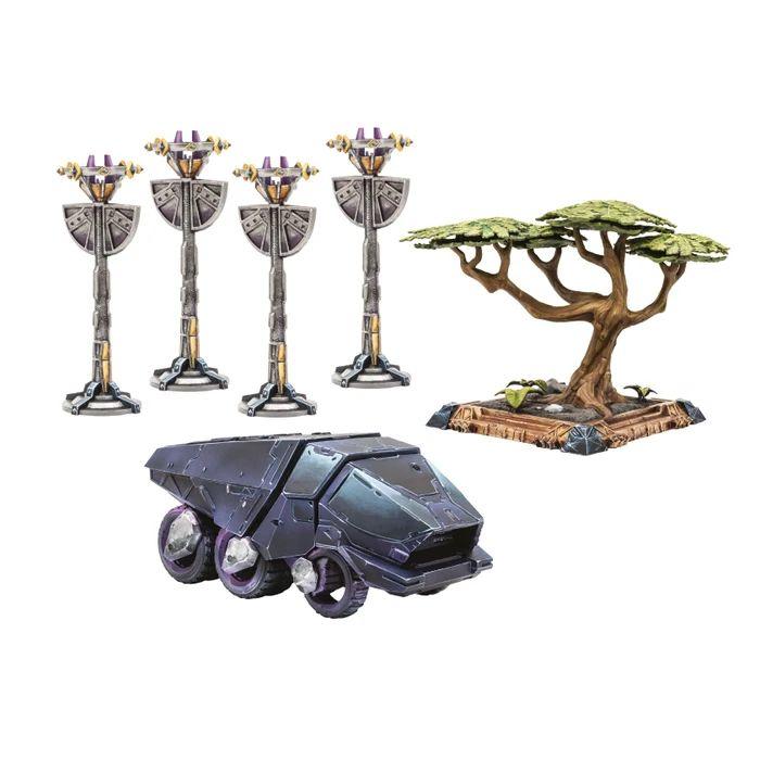 Marvel: Crisis Protocol - Kingdom of Wakanda Terrain Pack (Geländeset "Königreich Wakanda")