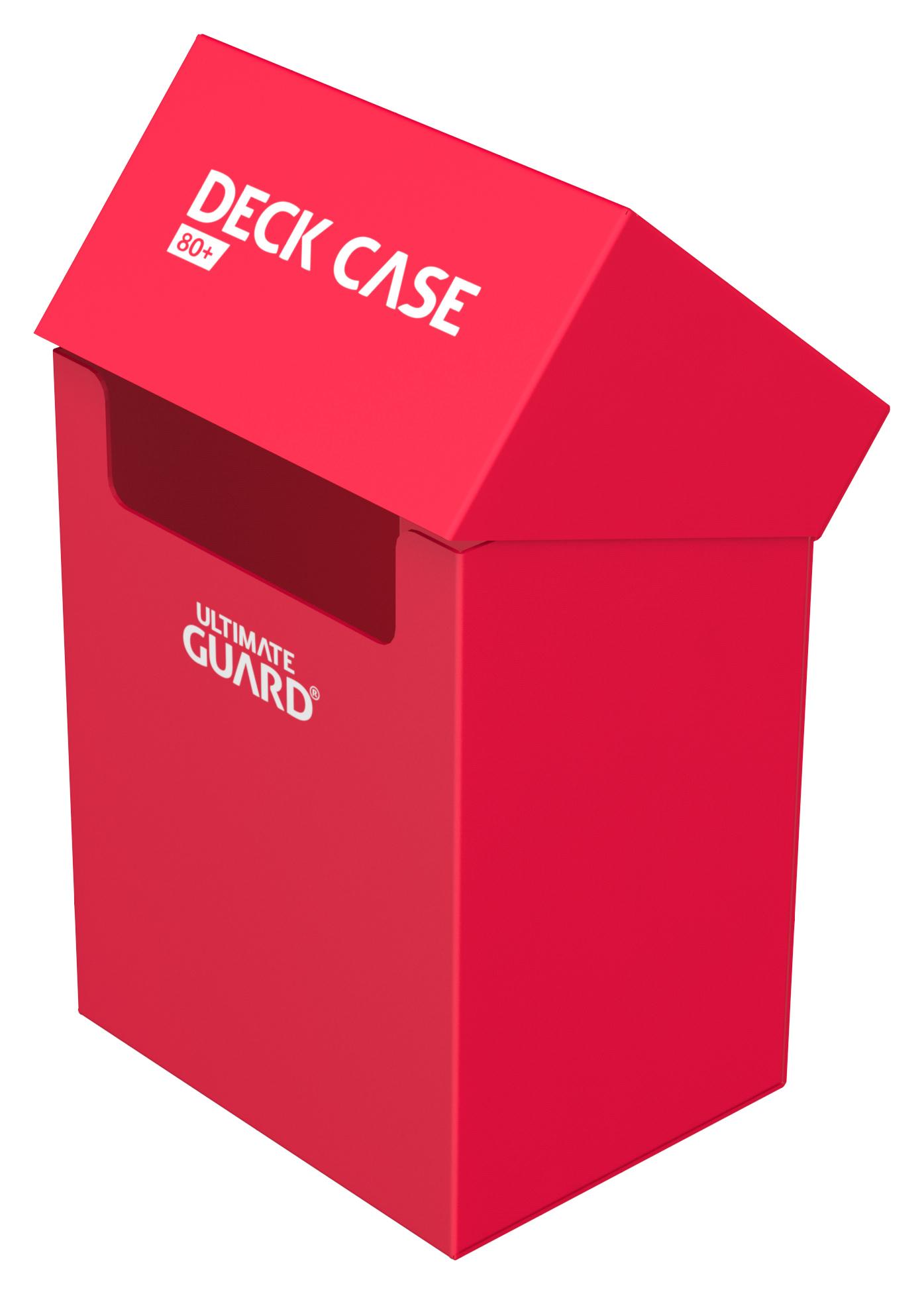 Ultimate Guard Deck Case 80+ Standardgröße Rot