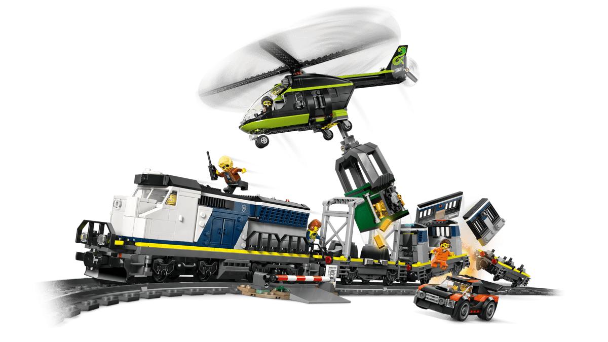 LEGO CITY Eisenbahn Überfall auf den Polizeizug