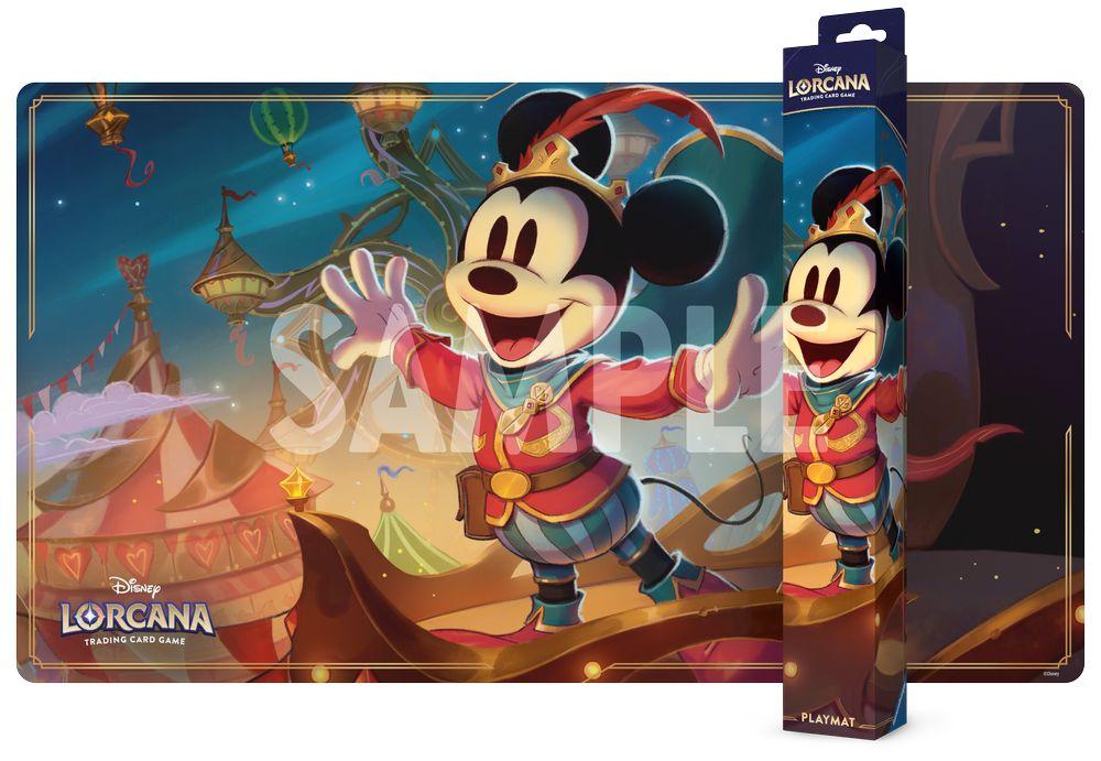 Disney Lorcana: Geflüster aus der Tiefe Spielmatte Micky Maus