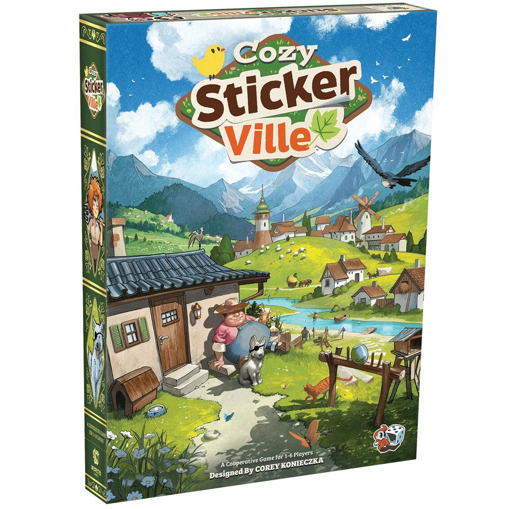 Cozy Stickerville - englisch