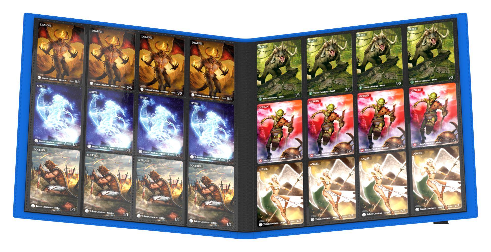 Ultimate Guard 12-Pocket QuadRow Flexxfolio Blau