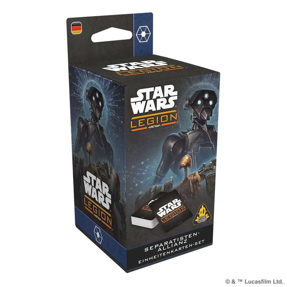 Star Wars: Legion - Separatisten-Allianz Einheitenkarten-Set
