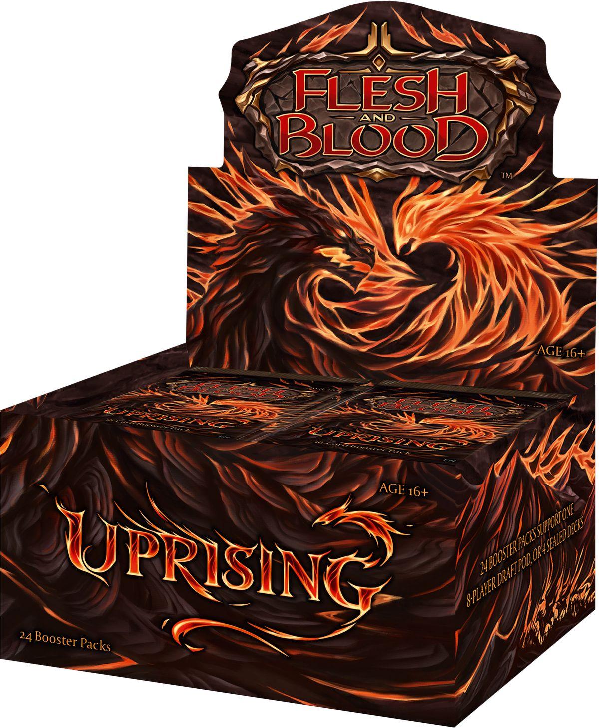 Flesh & Blood TCG - Uprising Booster Display (24 Packs) - EN