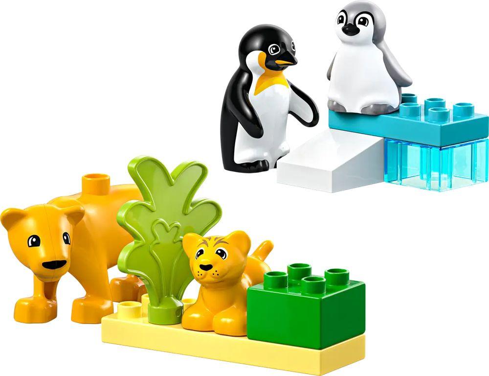 LEGO duplo Wildtier Familien Pinguine und Löwen
