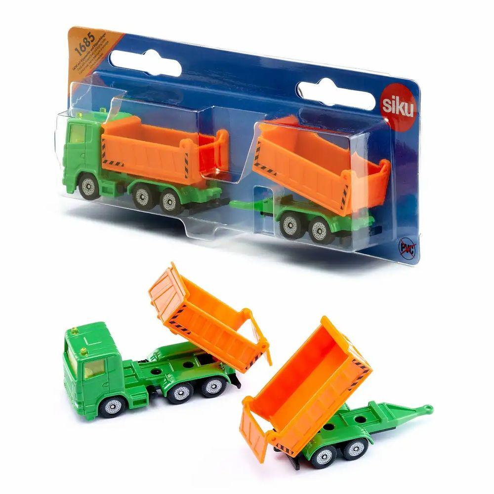 siku LKW mit Kippmulde Kippanhänger