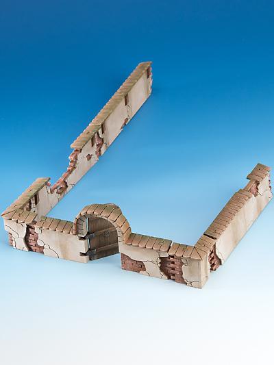 Freebooter Zubehör Freebooters City of Longfall - Mauern mit Tür #1