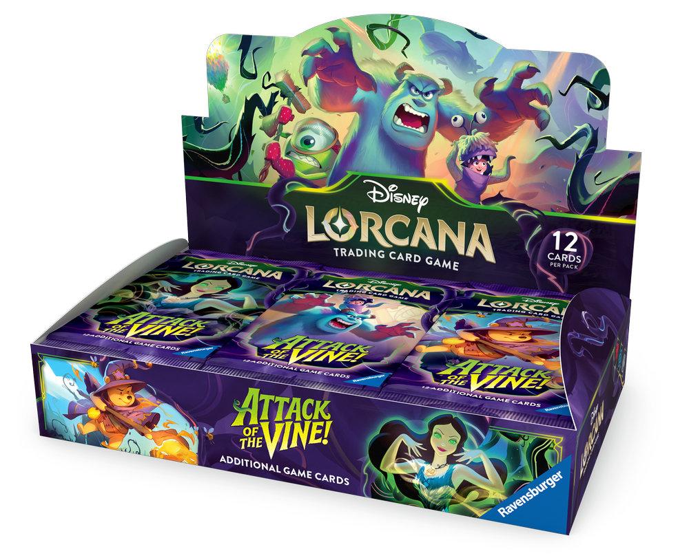 Disney Lorcana: Attack of the Vine! Booster Display (24)