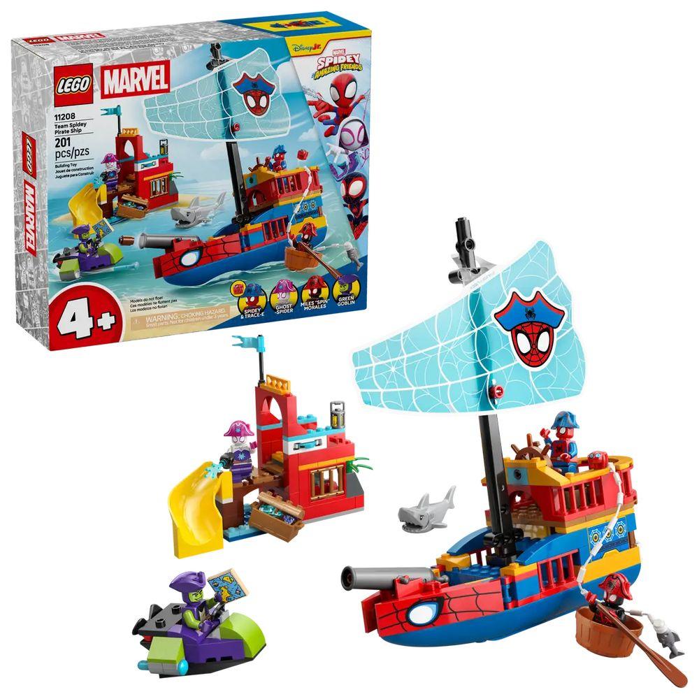 LEGO Marvel Spidey und Seine Super Freunde Piratenschiff von Spideys Team