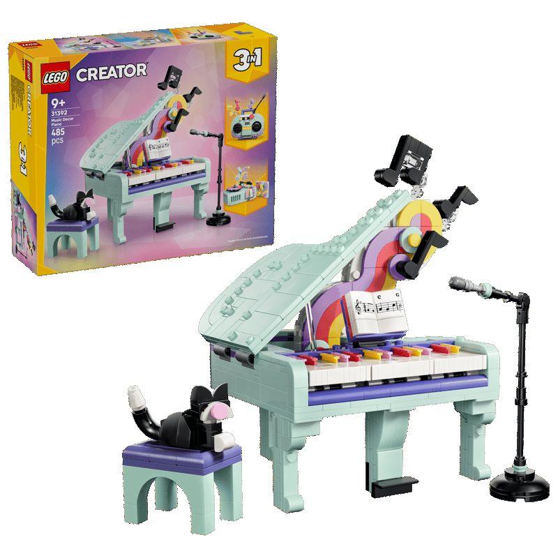 LEGO CREATOR Deko Klavier mit Katze