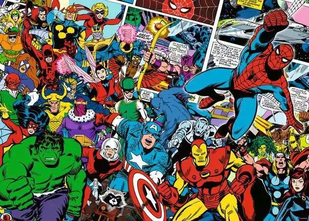 Puzzle: Challenge Marvel (1000 Teile)