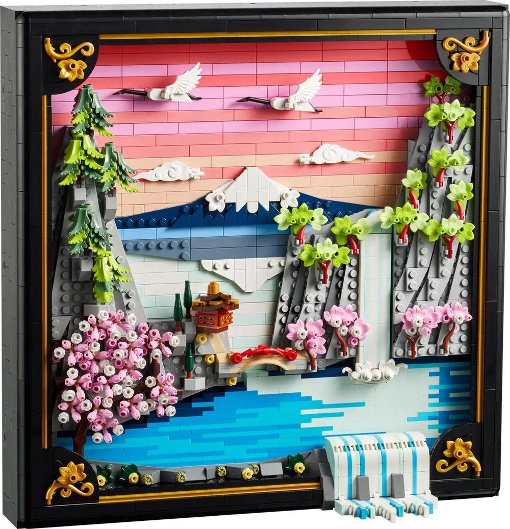 LEGO Art Japanische Kirschblütenlandschaft