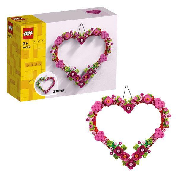 LEGO Iconic Herz-Deko