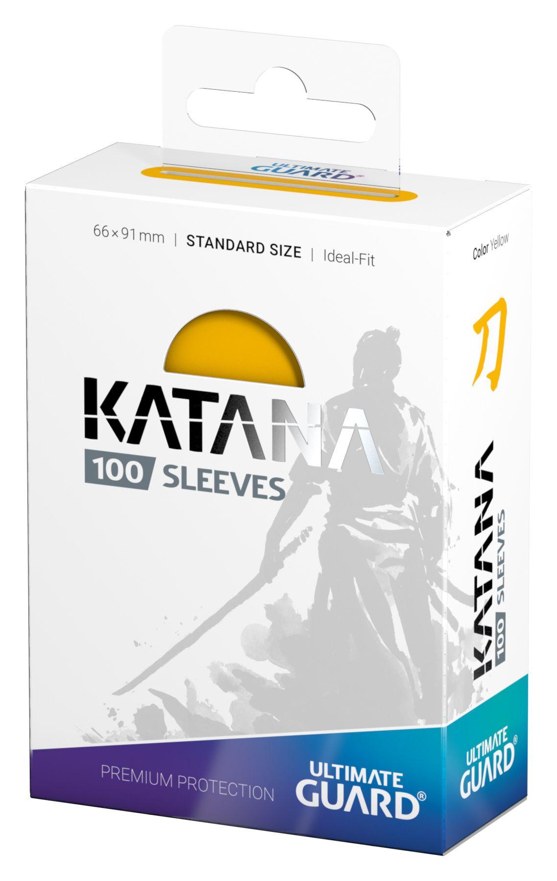 Ultimate Guard Katana Sleeves Standardgröße Gelb (100)