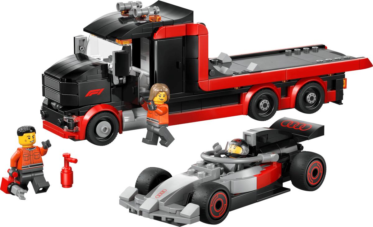 LEGO CITY F1 Truck mit Audi F1 Rennwagen