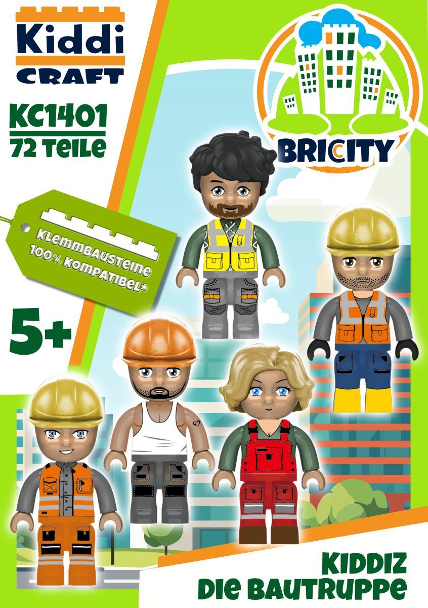 KIDDIZ Pack Bautruppe - 72 pcs