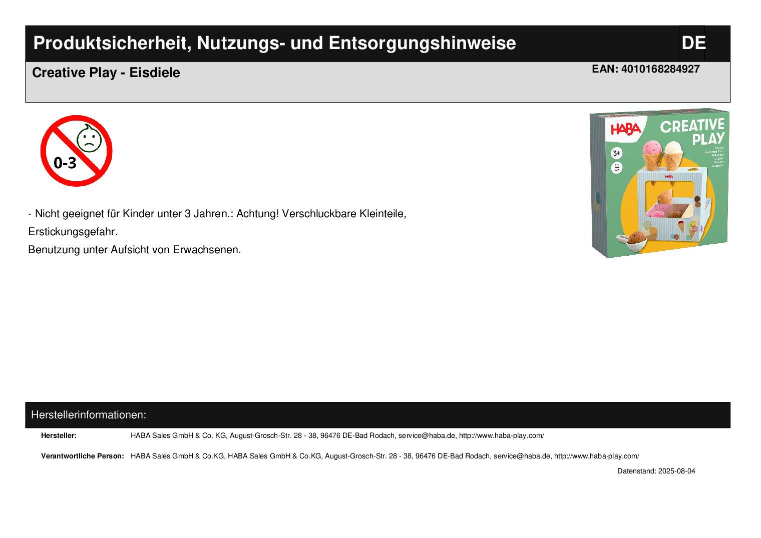 Creative Play - Eisdiele