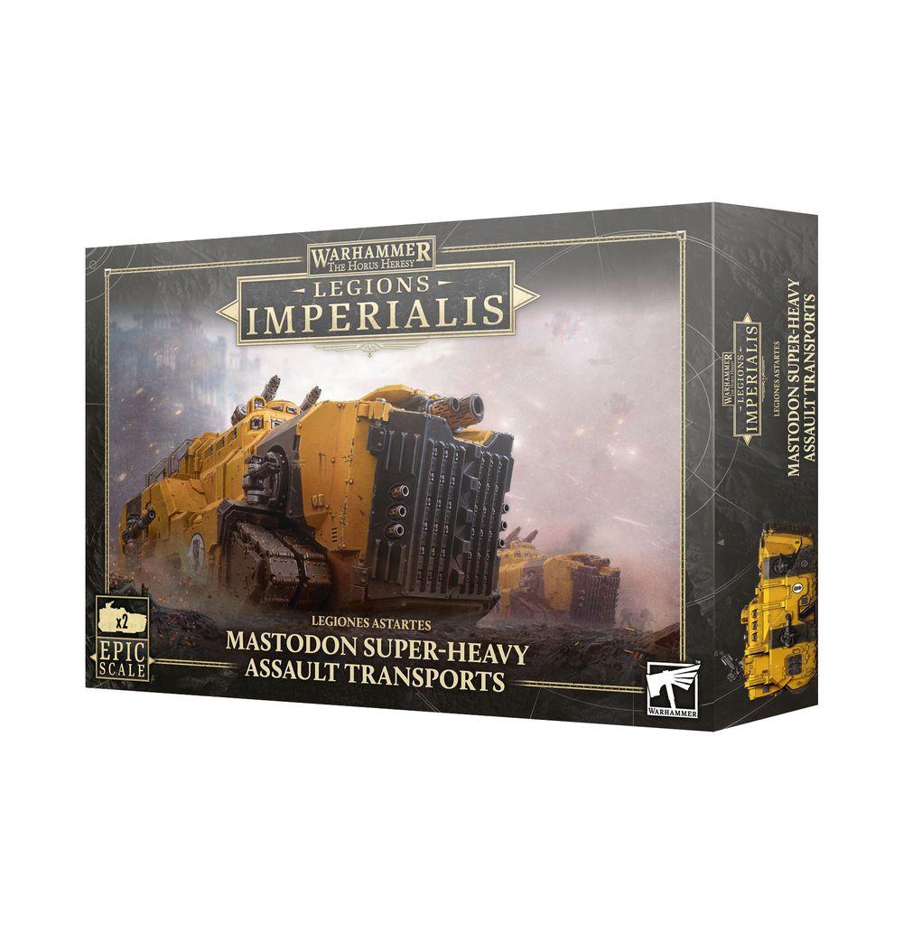 Legions Imperialis: Mastodon Super-Heavy Assaullt Transporters