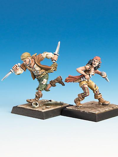 Freebooter Piraten Seemann + Seefrau