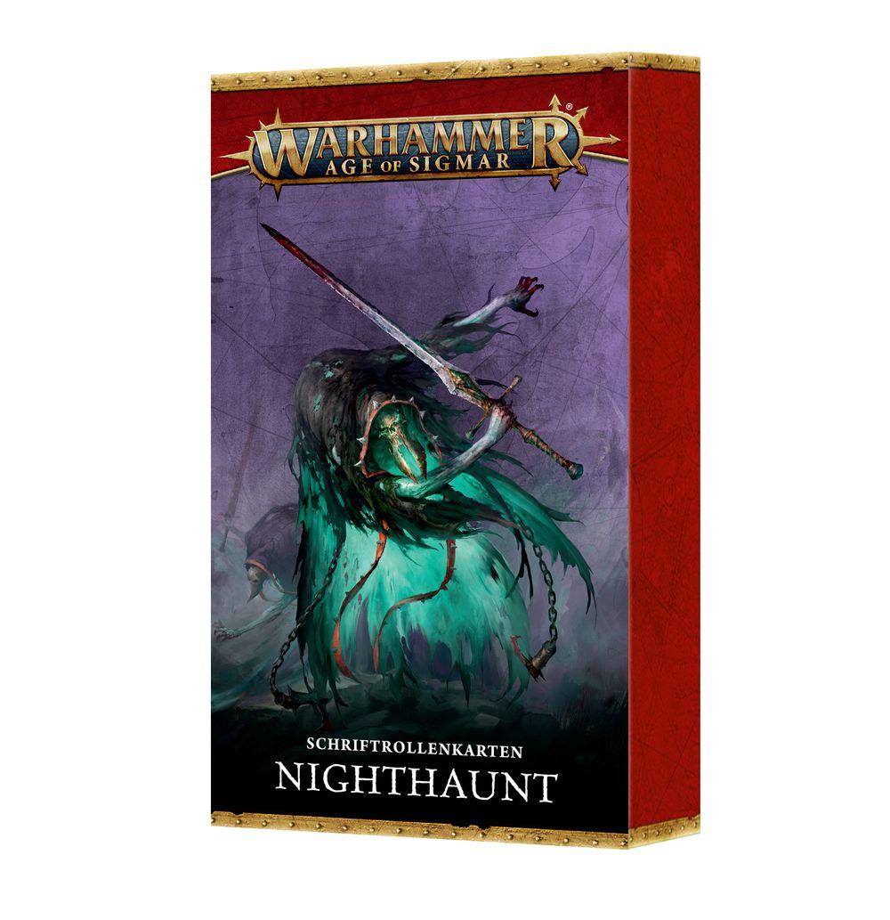 Schriftrollenkarten: Nighthaunt deutsch