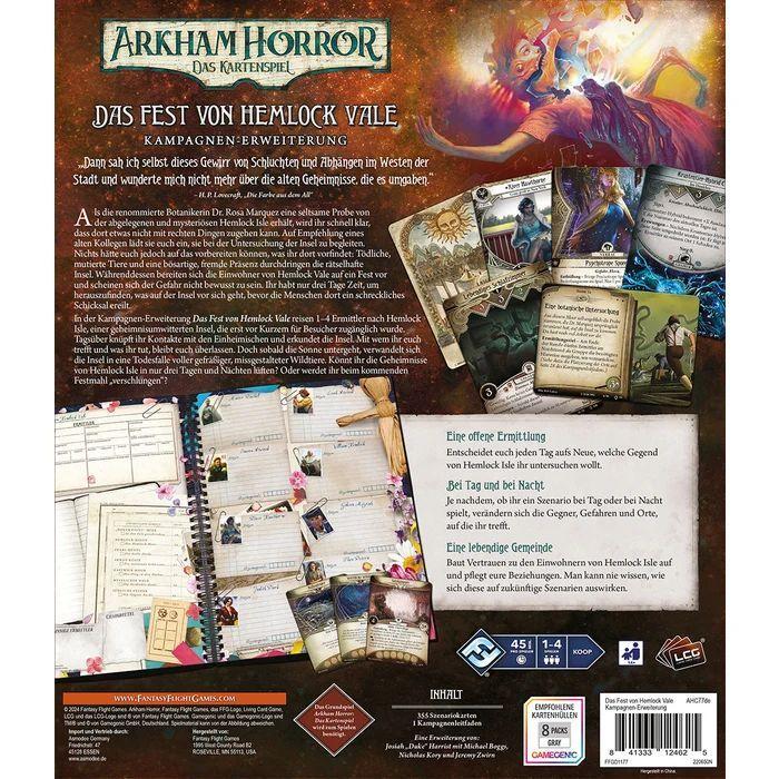 Arkham Horror: Das Kartenspiel - Das Fest von Hemlock Vale (Kampagnen-Erweiterung)