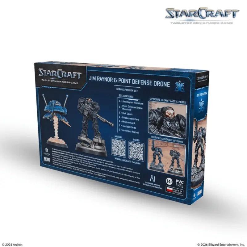 StarCraft - Jim Raynor (RAYNOR'S Raiders) - Terran - Hero Expansion Set
