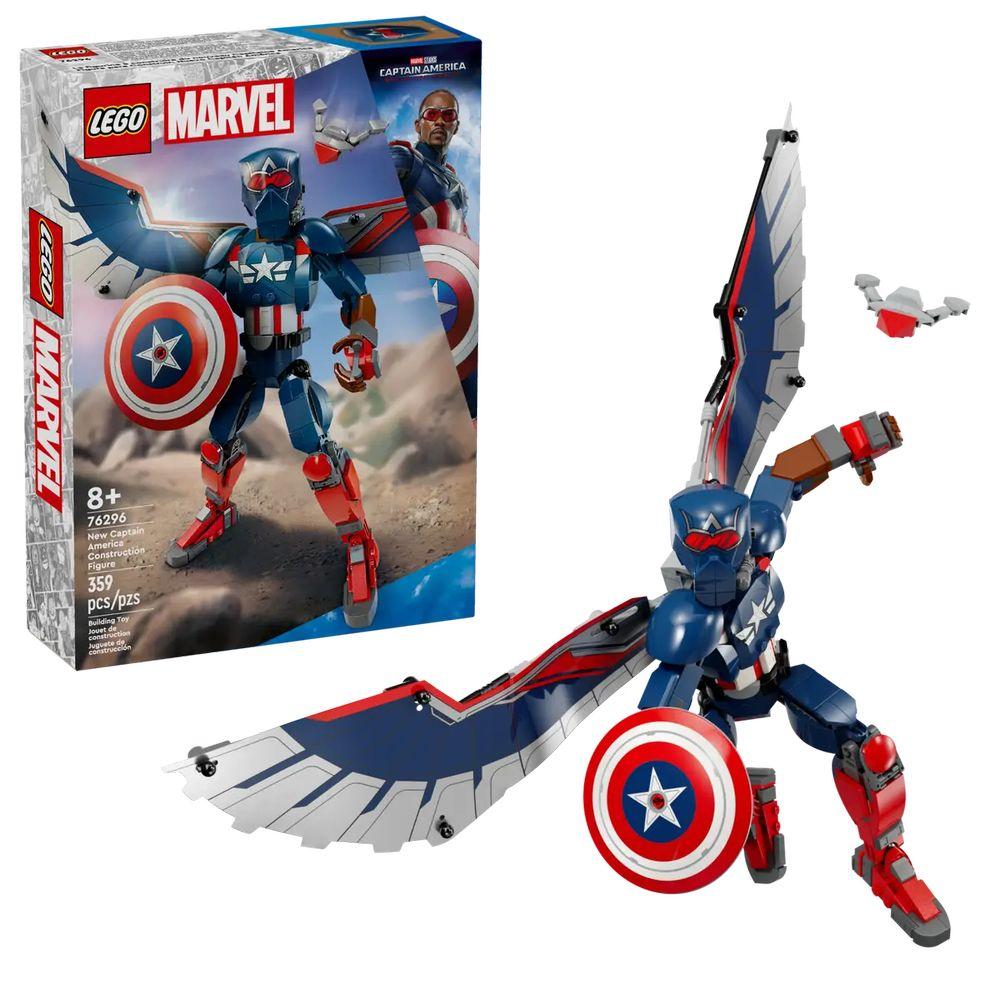LEGO Marvel Super Heroes New Captain America Construction Figure