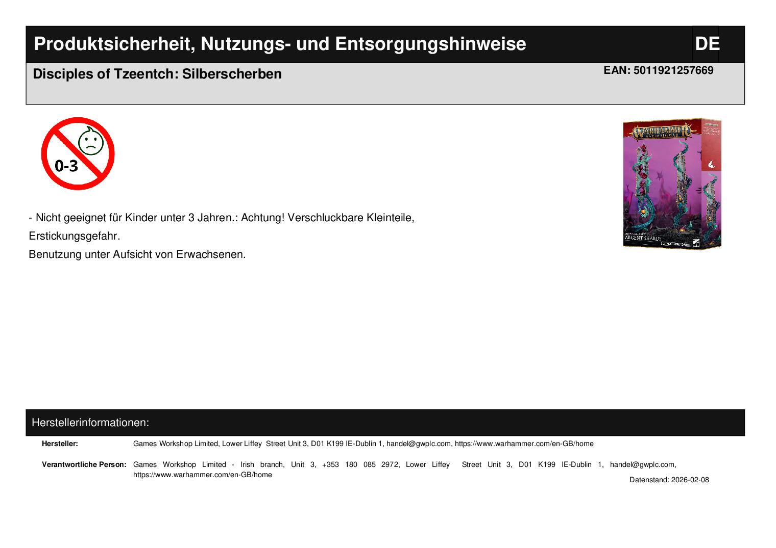 Disciples of Tzeentch: Silberscherben