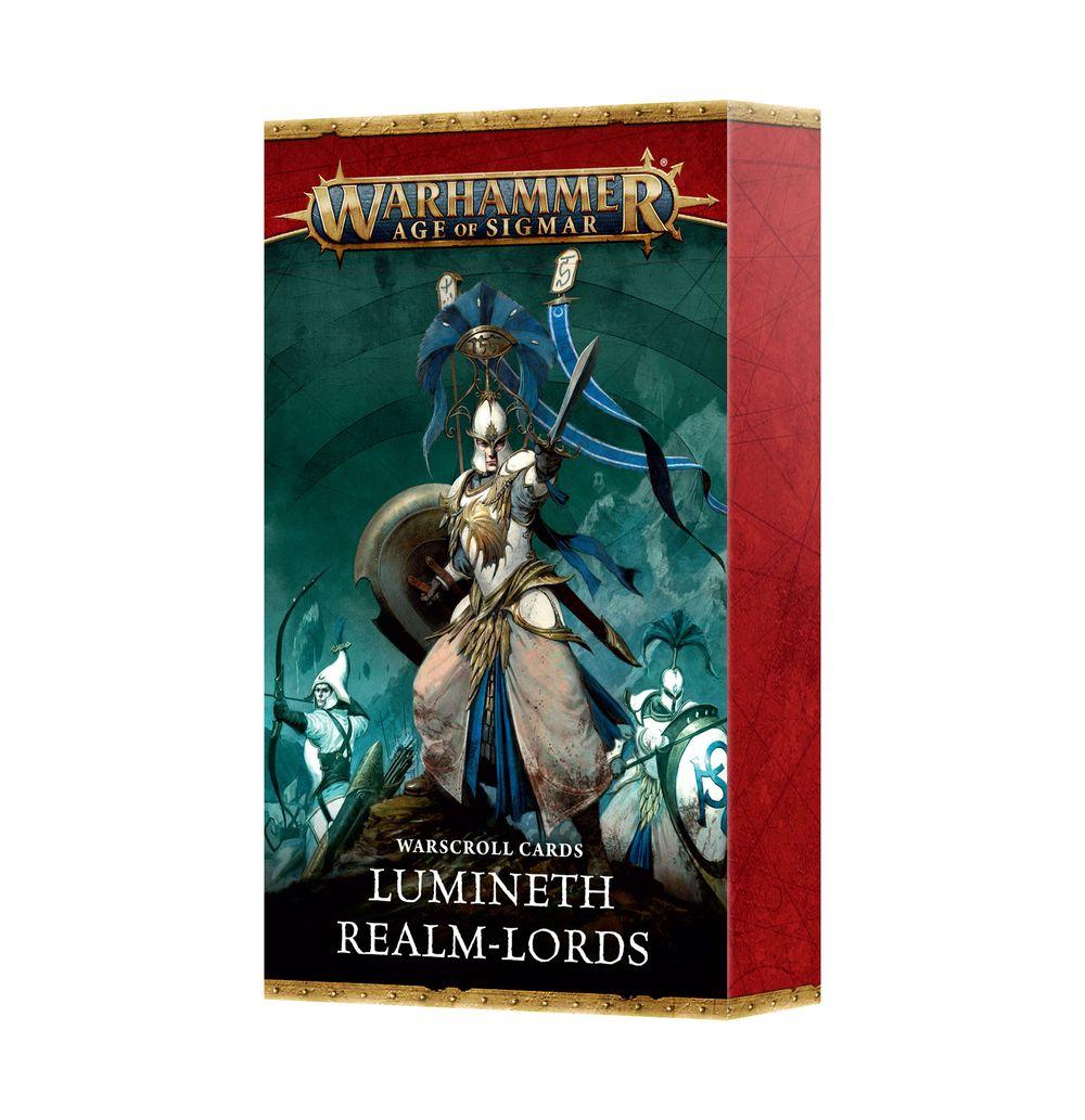 Warscroll Cards: Lumineth Realm Lords englisch