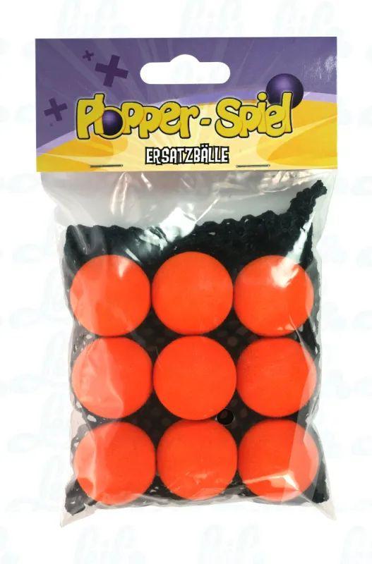 Plopper Ersatzbälle orange 9er-Pack