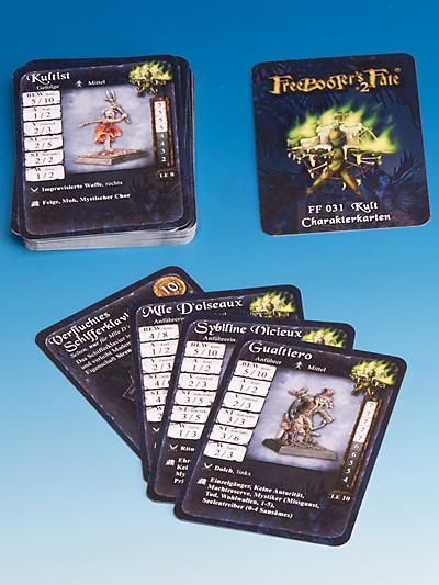 Freebooter's Fate Kult Charakterkarten #2