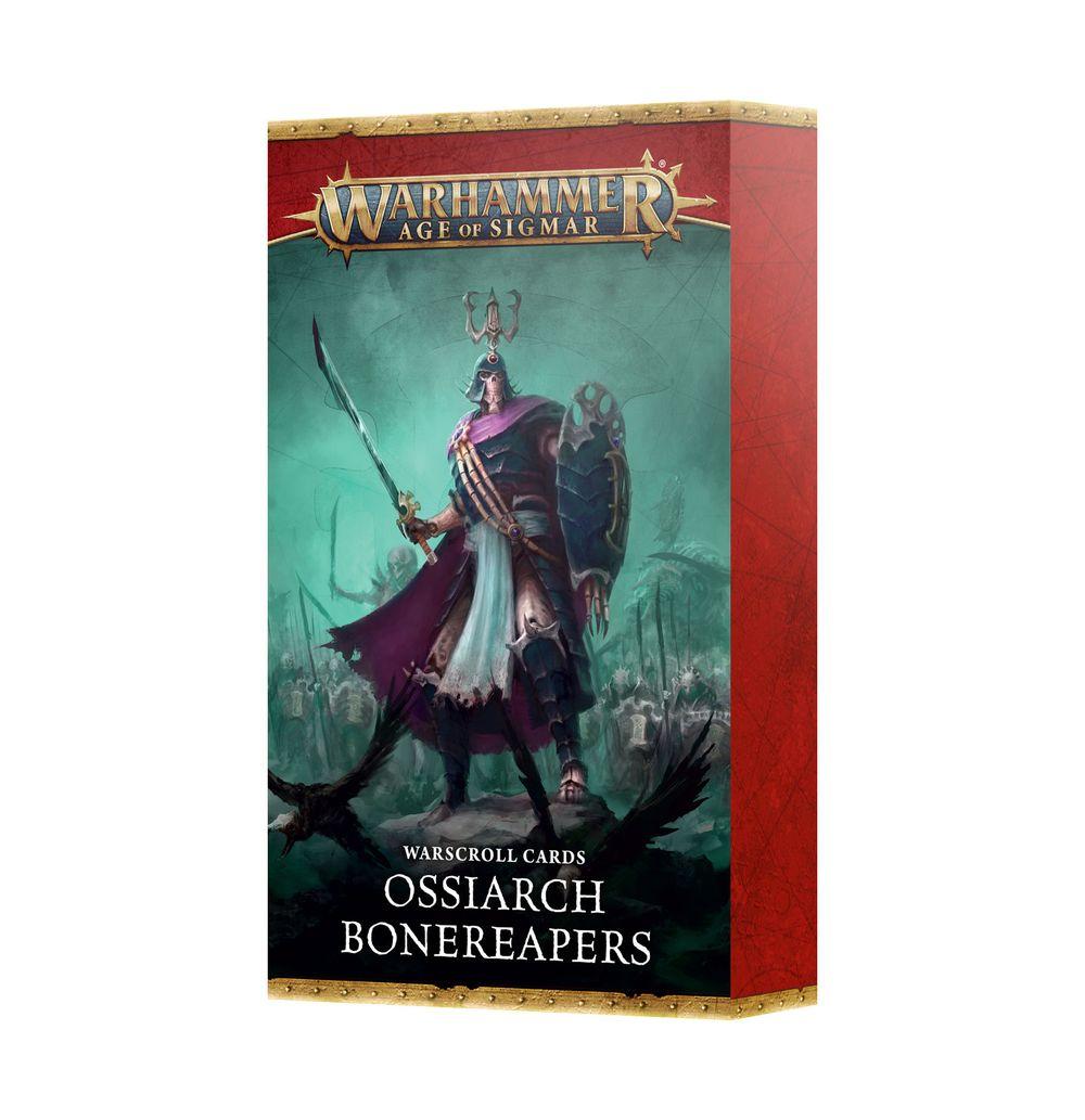 Warscroll Cards: Ossiarch Bonereapers englisch