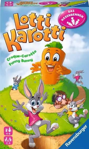 Lotti Karotti, das Hasenrennen - Reisespiel ab 4 Jahren