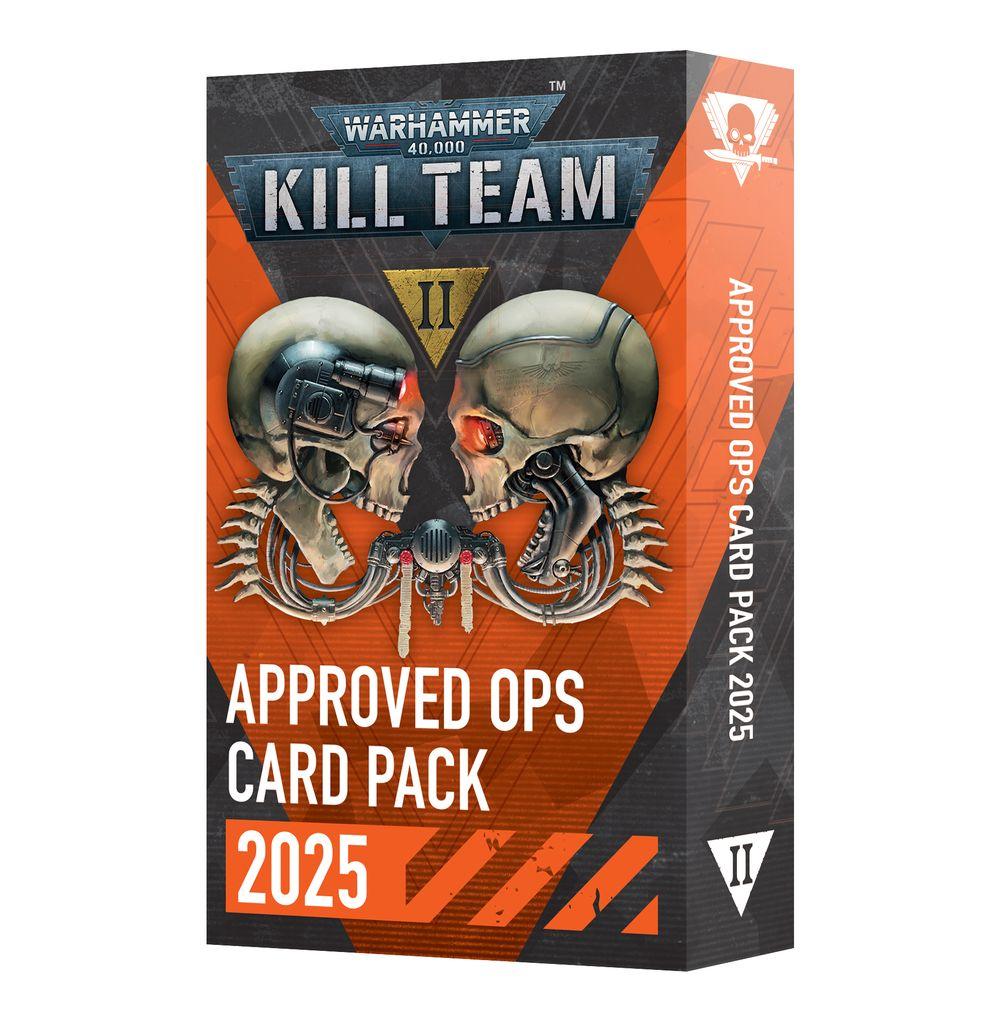 Kill Team: Approved Ops Cards 2025 englisch