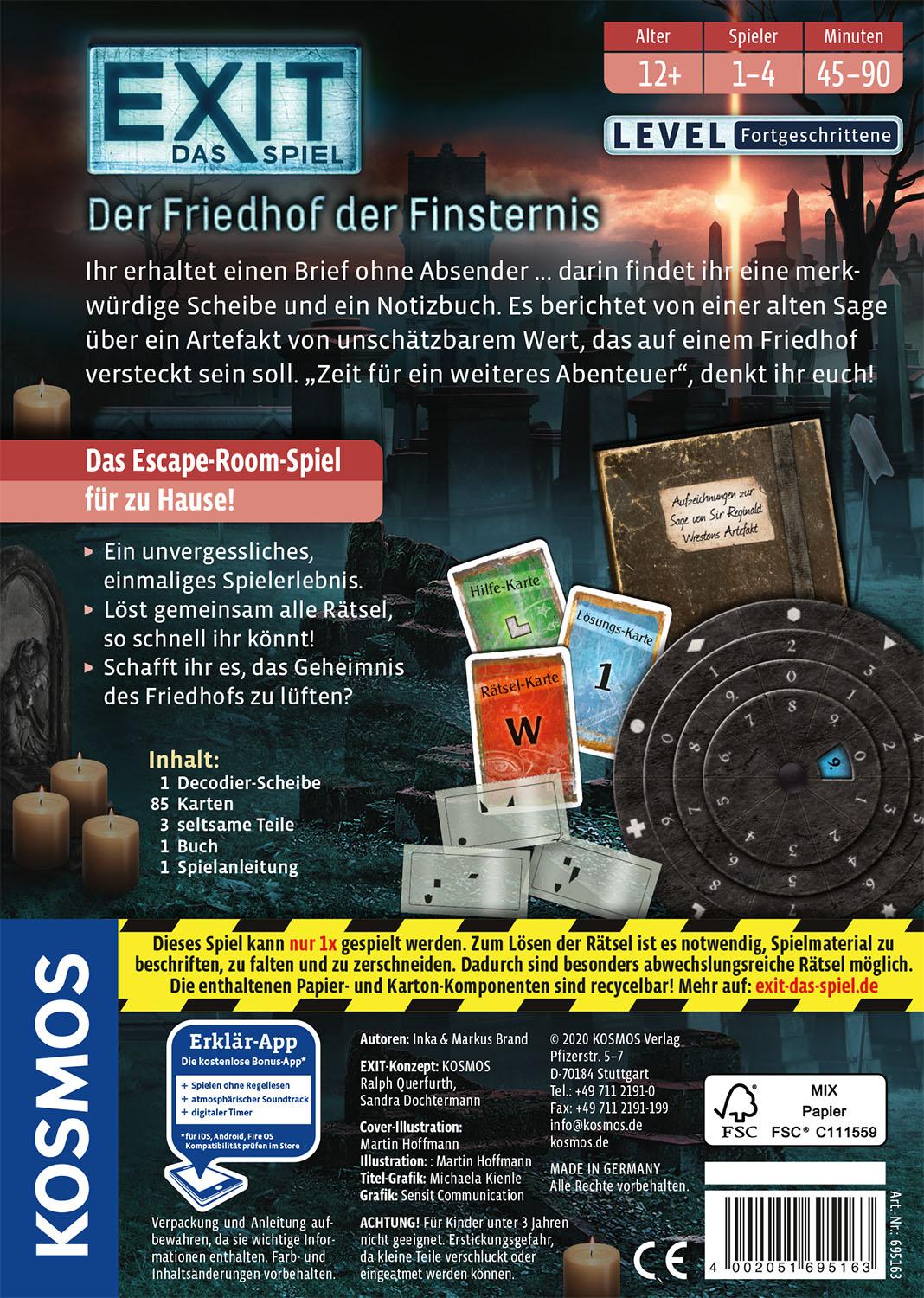 EXIT - Das Spiel: Der Friedhof der Finsternis EXIT - Das Spiel: Der Friedhof der Finsternis
