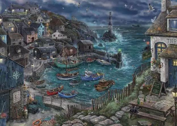 Puzzle: EXIT - Das Puzzle: Das Fischerdorf (759 Teile)