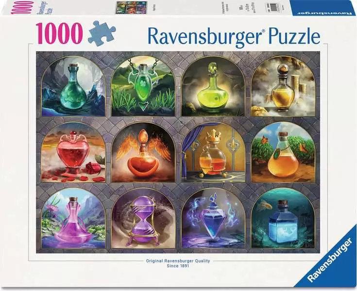 Puzzle 1000 Teile - Zaubertränke