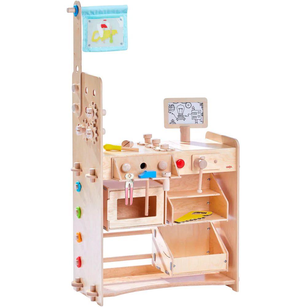 Creative Play 3 in 1: Küche, Kaufladen & Werkstatt