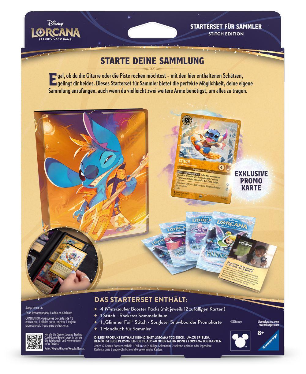Disney Lorcana: Winterzauber Starter Set für Sammler - Stitch Edition