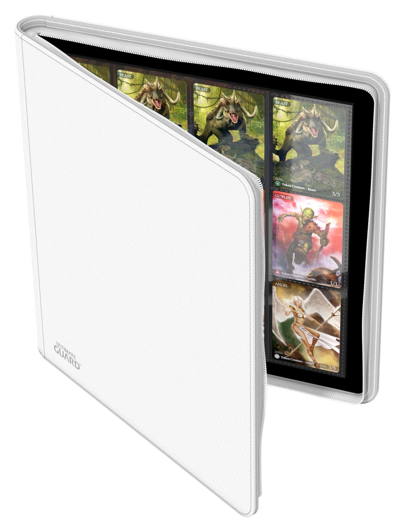 Ultimate Guard 12-Pocket QuadRow ZipFolio XenoSkin Weiss