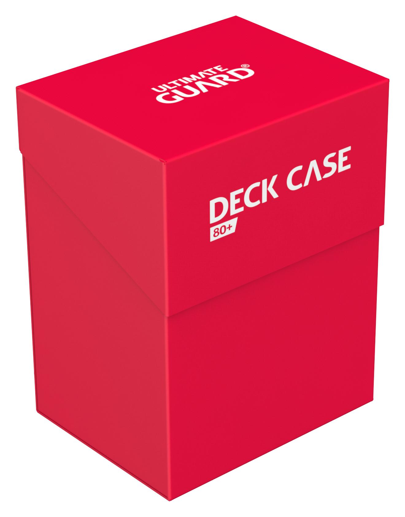 Ultimate Guard Deck Case 80+ Standardgröße Rot